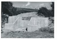Vince Nemmers drop spillway structure, 1963