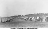 Military camp, The University of Iowa, 1912