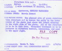 Structure site A-3, 1964