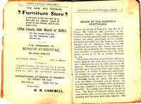 First program booklet for the Fairfield Chautauqua 1904
