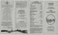 Cherokee County Soil Conservation District Annual Report - 2000