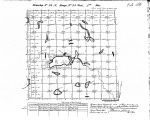 Iowa land survey map of t094n, r034w