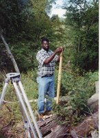 1998   District Conservationist J.B. Martin who has worked in Des Moines County since April 1997
