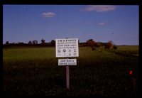 Larry Braby's Farm Before and After a Wetland Construction Project.