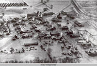Aerial view West Amana, West Amana, Iowa