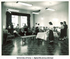 Social reception, The University of Iowa, 1930s