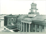 Dome and west portico of Old Capitol, The University of Iowa, April 27, 1926