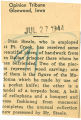 Italian prisoner gives handwork