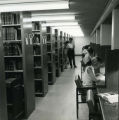 View of the tiers in the newly completed 2nd Addition, 1969