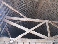 048. Inside Ceiling in Barn at Tyden Farm #5
