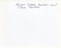 Photograph Collection Of Flooded Soap Creek, 1982 