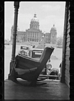 A view of the State Capitol of Iowa 