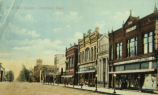 Oskaloosa Town Square Looking South, Late 1800's; Iowa