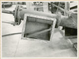 Piece of equipment, close-up view,  1937