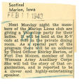 WAAC visits Marion