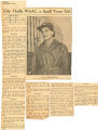 City thrills WAAC, a small town girl