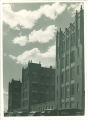 South sections of General Hospital, the University of Iowa, 1930s