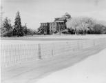 Beardshear Hall (Central Building) in winter