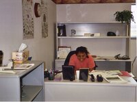 2003  Des Moines County Soil and Water District Employee Deedra Warner in office