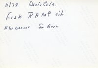 1979 Photograph Collection Of Fisk Ramp Site,