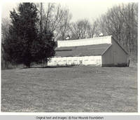 Hogshed looking northwest