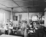 Students in chemistry laboratory, 1900