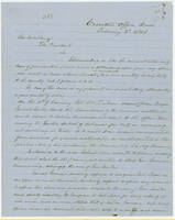 51. Iowa Gov. Samuel J. Kirkwood to Lincoln on enlistment of African-American soldiers