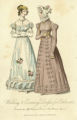Walking and Evening Dress for October 1823