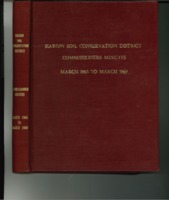 1965 to 1969 Hardin Soil Conservation District Commissioners Minutes 