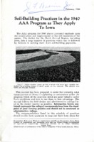 0110. Soil-Building Practices in the 1940 AAA Program As They Apply To Iowa