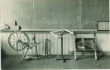 Spinning equipment in classroom in Old Dental Building, The University of Iowa, 1920s