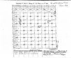 Iowa land survey map of t092n, r035w