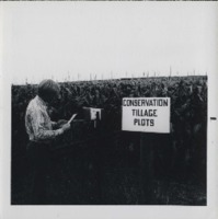 Conservation tillage plots.