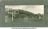 Football game at Iowa Field, The University of Iowa, ca. 1900s