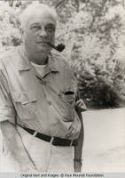 Bill Burden with pipe