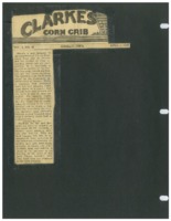 Clipping about Kaufmann Feed Mill