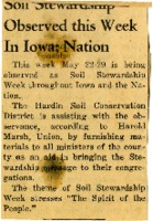 Soil stewardship observed in Iowa