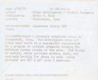 Urban Development control measures, 1979