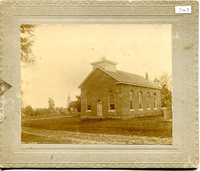 First Congregational Church in Garnavillo, Iowa -1867