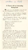Histories of Plymouth Church