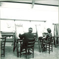 Art students drawing, The University of Iowa, 1940s