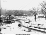 Burlington Street Bridge, Iowa City, Iowa, ca. 1920