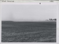 Wind erosion in Milo Township; Delaware County, Iowa.