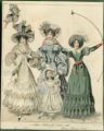 Newest Fashions for October 1829