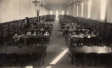 Periodical Room (Main Reading Room) on the second floor, looking north, 1926