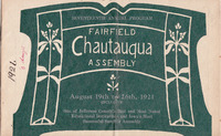 1921 Fairfield Chautauqua program