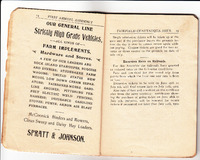 First program booklet for the Fairfield Chautauqua 1904