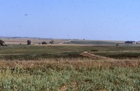 New terraces on Harold Droegmiller's farm.