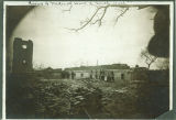 Ruins of South Hall and Medical Hall, the University of Iowa, March 1901