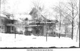 Residence of Professor Samuel Calvin, North Clinton Street, Iowa City, Iowa, 1900s